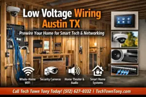 Low Voltage Wiring Austin TX: Why Prewiring Your Home Before Drywall Saves Money, Time, and Frustration