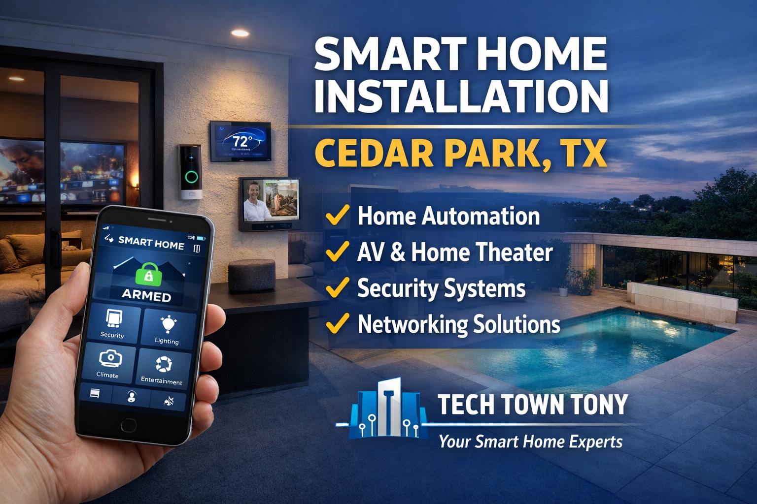 Smart Home Installation Cedar Park